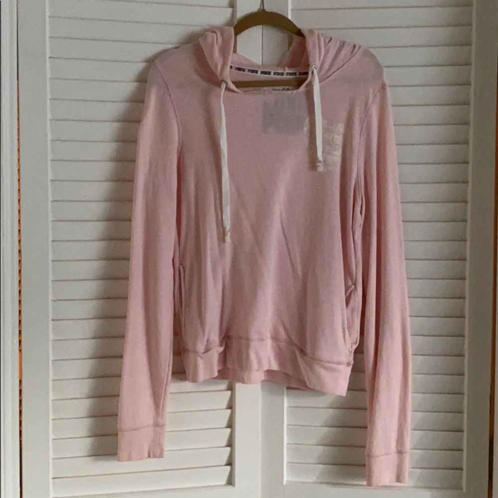 PINK VS Light Pink Hoodie